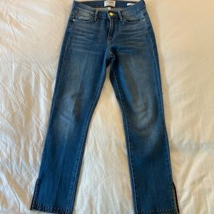 Frame Le High Straight Jeans